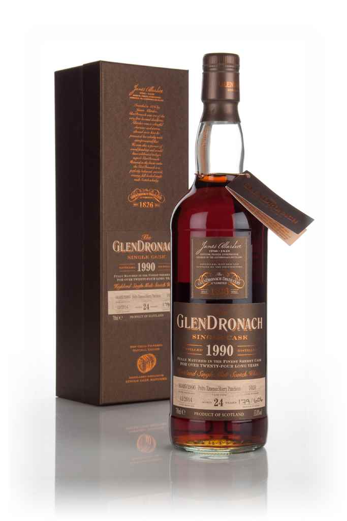 GlenDronach 24 Year Old 1990 (cask 1020) - Batch 11 70cl product image