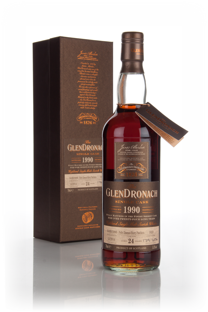 GlenDronach 24 Year Old 1990 (cask 1020) - Batch 11 70cl product image