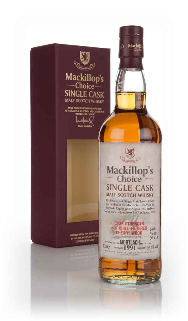 Mortlach 23 Year Old 1991 (cask 5887) - Mackillop's Choice 70cl product image