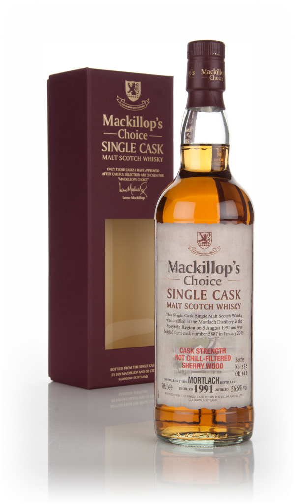 Mortlach 23 Year Old 1991 (cask 5887) - Mackillop's Choice 70cl product image