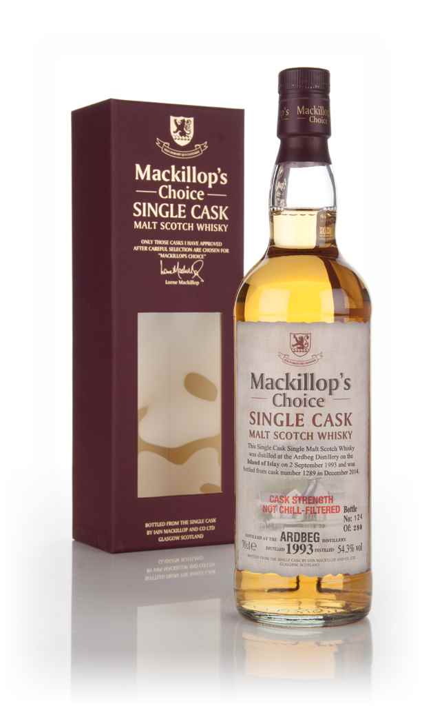 Ardbeg 21 Years Old 1993 (cask 1289) - Mackillop's Choice 70cl product image
