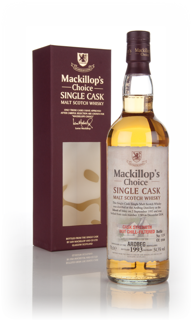 Ardbeg 21 Years Old 1993 (cask 1289) - Mackillop's Choice 70cl product image