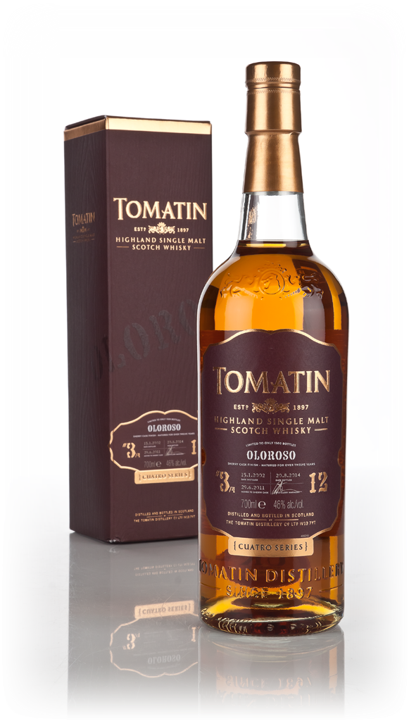 Tomatin 12 Year Old 2002 - Cuatro - #3: Oloroso Sherry Cask Finish 70cl product image