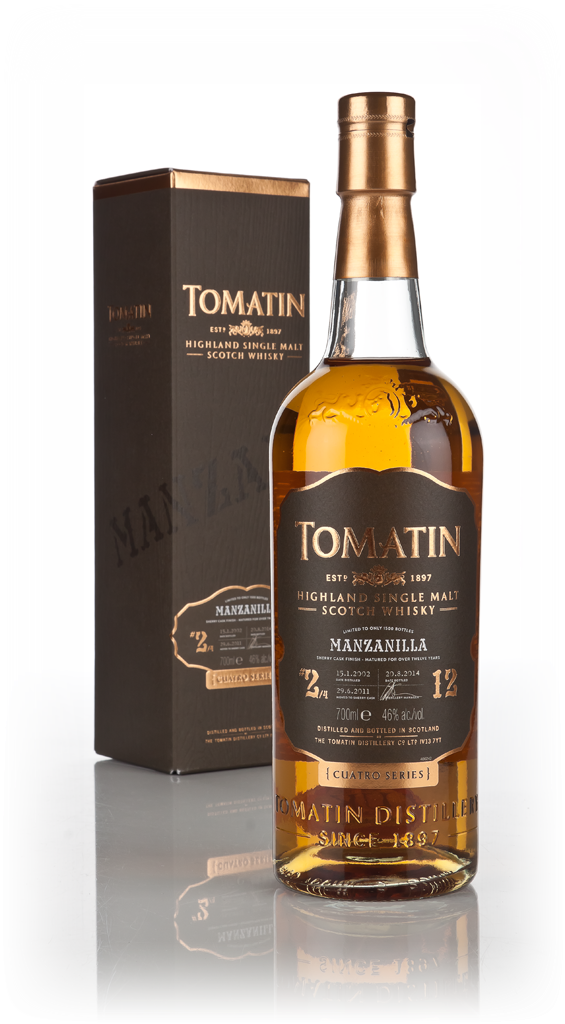 Tomatin 12 Year Old 2002 - Cuatro - #2: Manzanilla Sherry Cask Finish 70cl product image