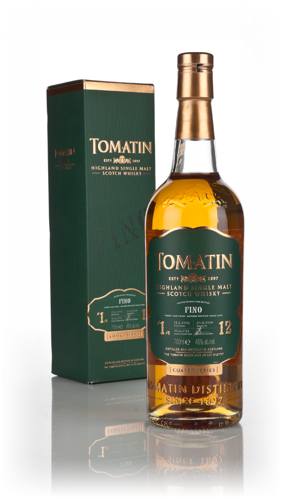 Tomatin 12 Year Old 2002 - Cuatro - #1: Fino Sherry Cask Finish 70cl product image