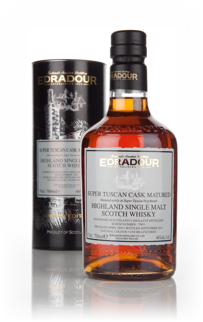 Edradour 8 Year Old 2006 Super Tuscan Cask Matured - Batch 2 70cl product image