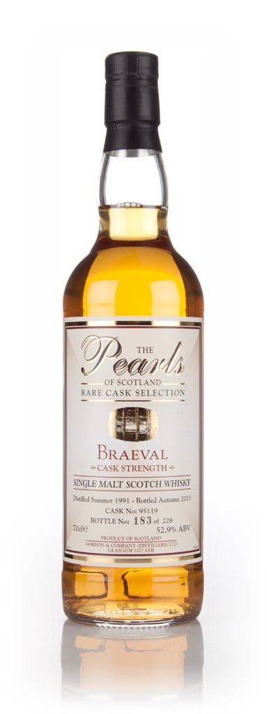 Braeval 1991 (bottled 2013) (cask 95119) - Pearls Of Scotland (Gordon & Company) 70cl product image