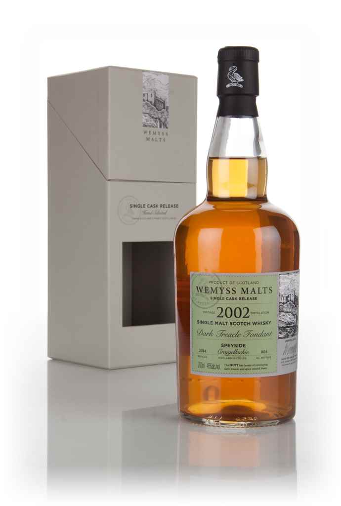 Dark Treacle Fondant 2002 (bottled 2014) - Wemyss Malts (Craigellachie) 70cl product image