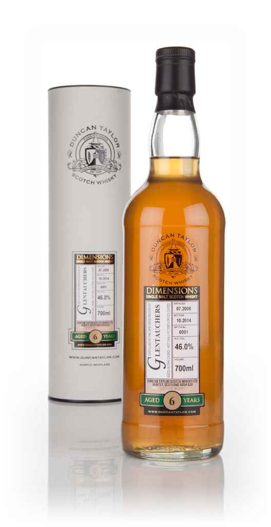 Glentauchers 6 Years Old 2008 - Dimensions (Duncan Taylor) 70cl product image