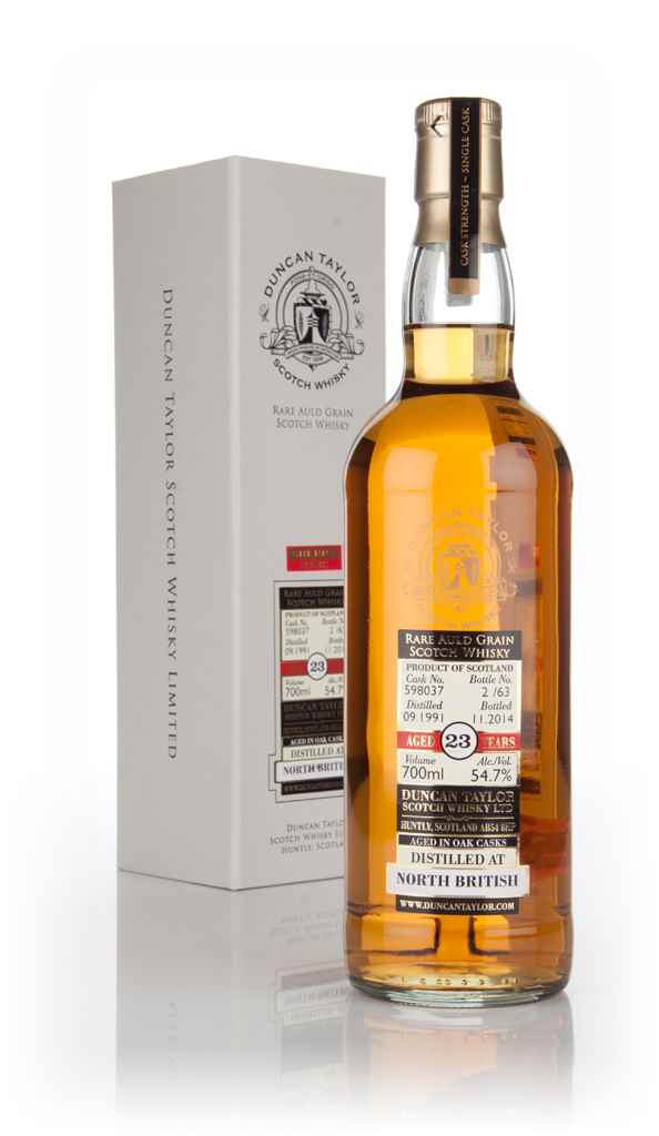 North British 23 Year Old 1991 (cask 598037) - Rare Auld Grain (Duncan Taylor) 70cl product image