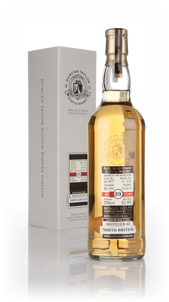 North British 23 Year Old 1991 (cask 261477) - Rare Auld Grain (Duncan Taylor) 70cl product image