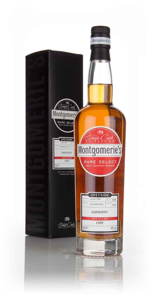 Glenlivet 23 Year Old 1989 (cask 13643) - Rare Select (Montgomerie's) 70cl product image