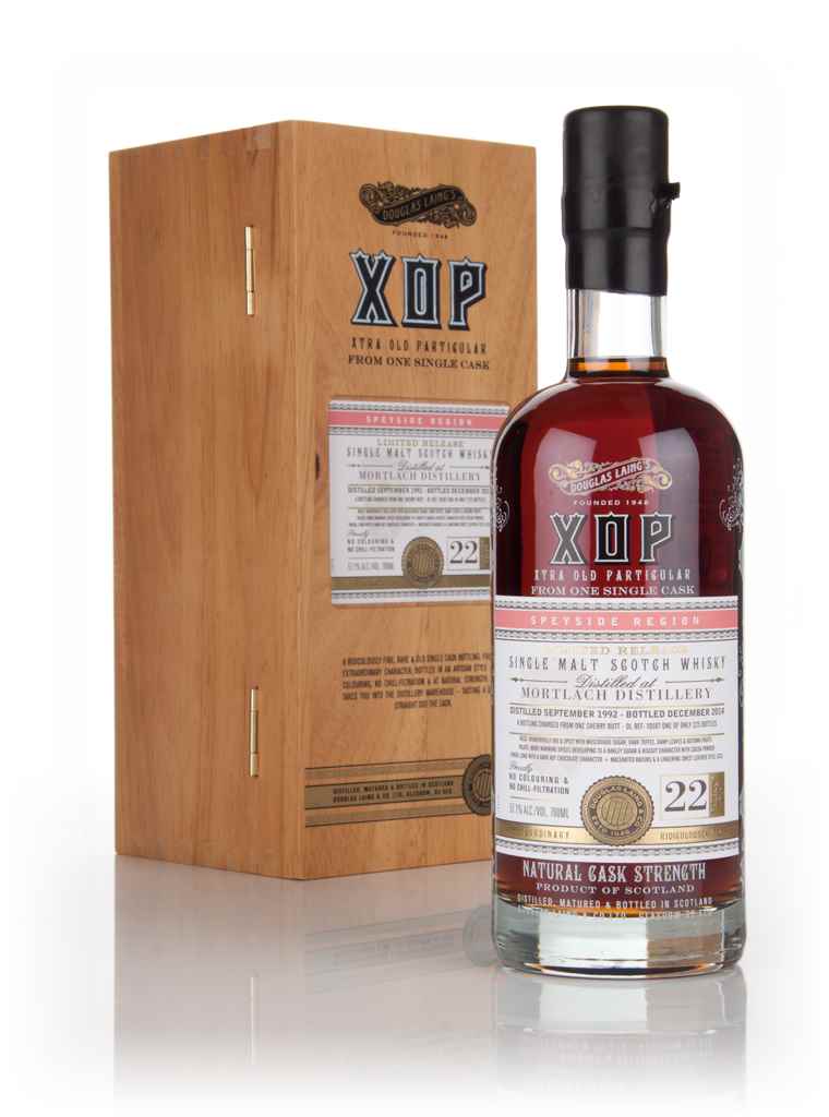 Mortlach 22 Year Old 1992 (cask 10587) - Xtra Old Particular (Douglas Laing) 70cl product image