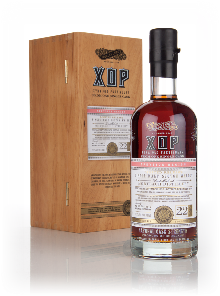 Mortlach 22 Year Old 1992 (cask 10587) - Xtra Old Particular (Douglas Laing) 70cl product image
