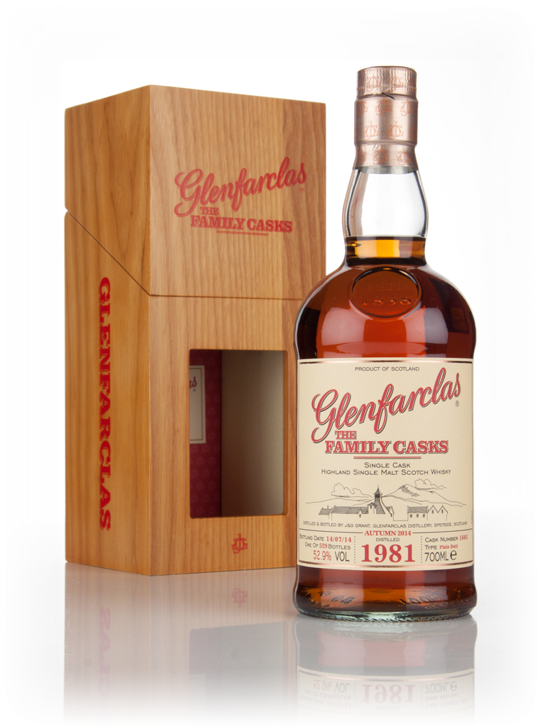 Glenfarclas 1981 (cask 1603) Family Cask Autumn 2014 Release 70cl product image