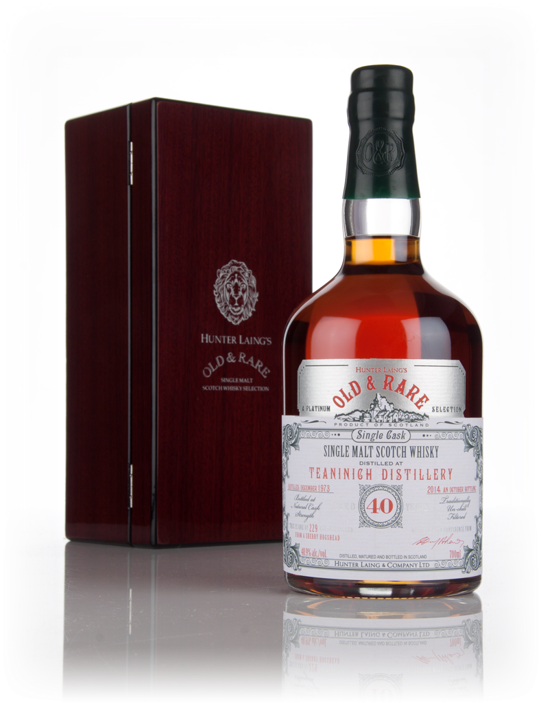 Teaninich 40 Year Old 1973 - Old & Rare Platinum (Hunter Laing) 70cl product image