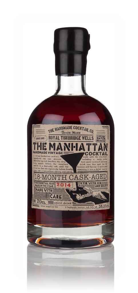 Cask-Aged Manhattan Cocktail 2014 (18 Months) 70cl product image