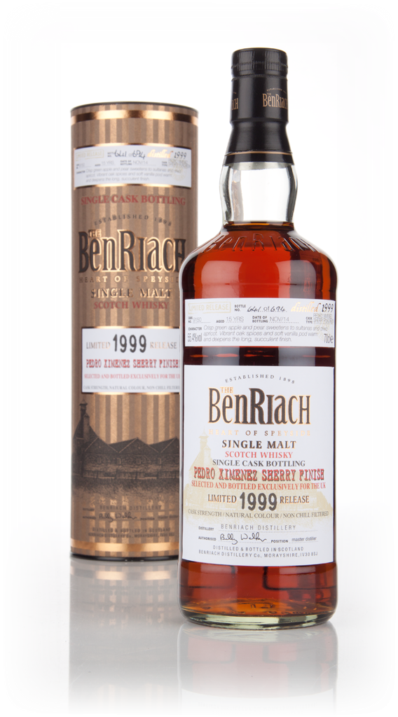 BenRiach 15 Year Old 1999 (cask 9150) 70cl product image