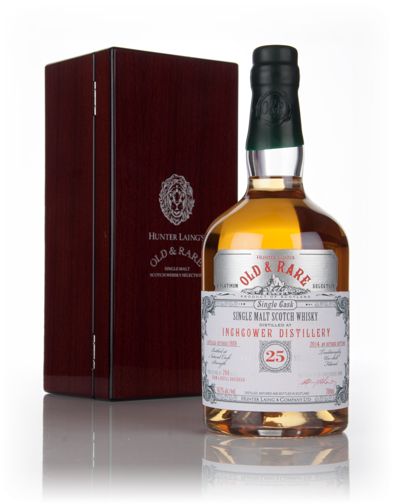 Inchgower 25 Year Old 1989  - Old & Rare Platinum (Hunter Laing) 70cl product image