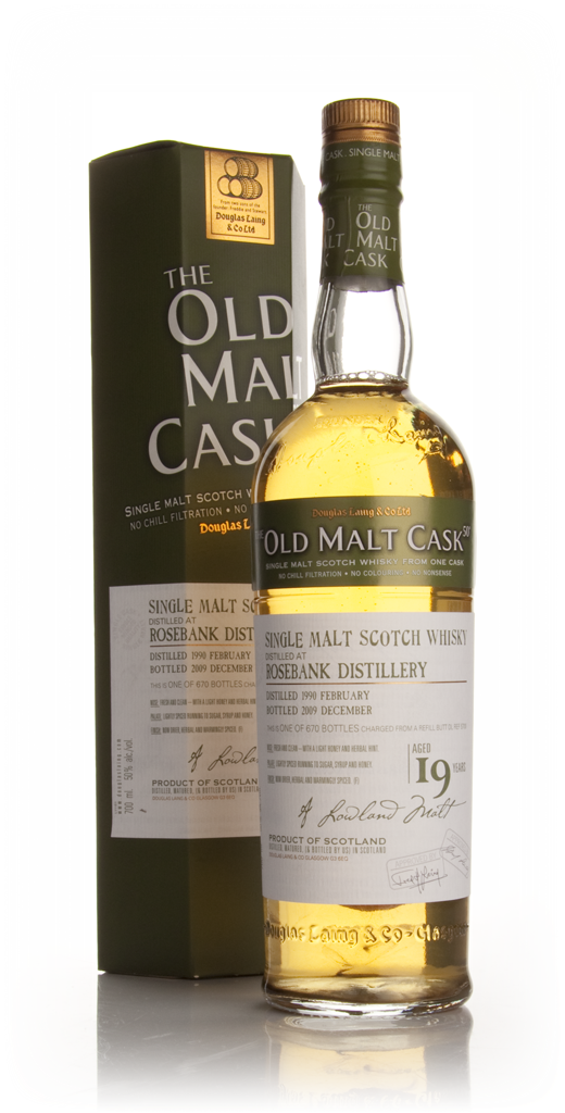 Rosebank 19 Year Old 1990 - Old Malt Cask (Douglas Laing) 70cl product image