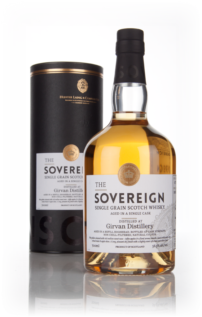 Girvan 26 Year Old 1988 (cask 11119) - Sovereign (Hunter Laing) 70cl product image