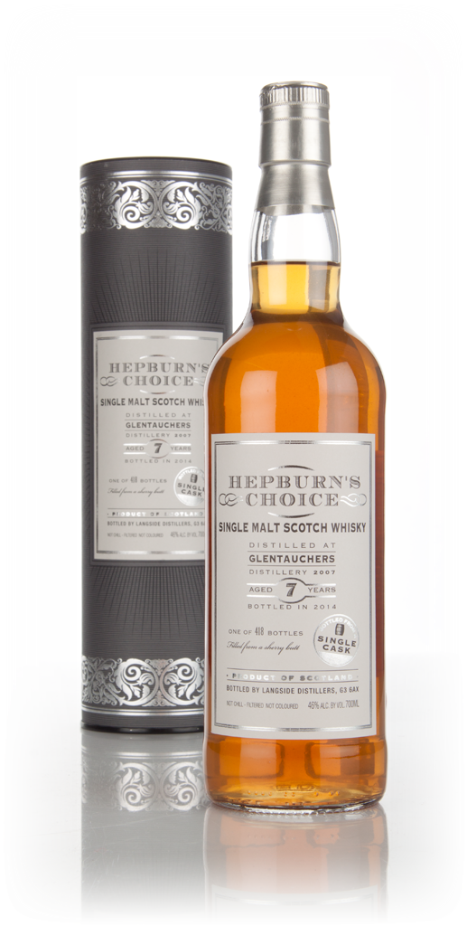 Glentauchers 7 Year Old 2007 - Hepburn's Choice (Langside) 70cl product image