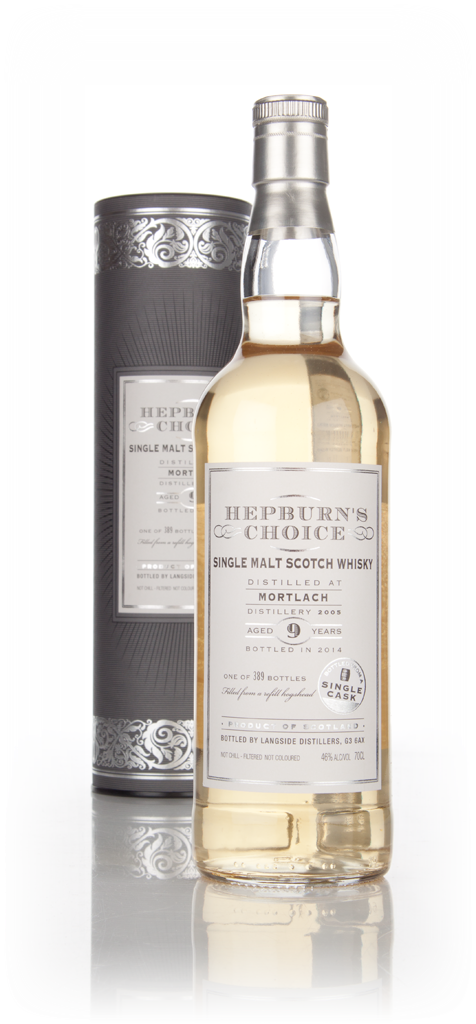 Mortlach 9 Year Old 2005 - Hepburn's Choice (Langside) 70cl product image