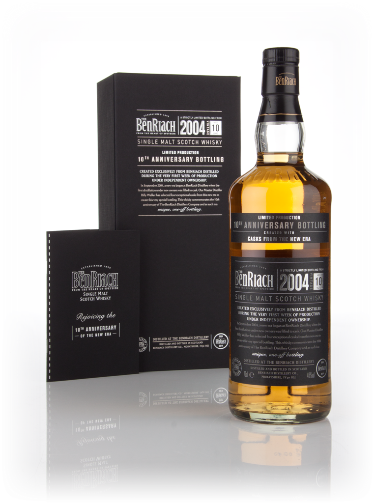 BenRiach 10 Year Old 2004 - 10th Anniversary Bottling 70cl product image