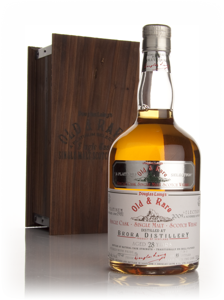 Brora 28 Year Old 1981 - Old and Rare Platinum (Douglas Laing) 70cl product image
