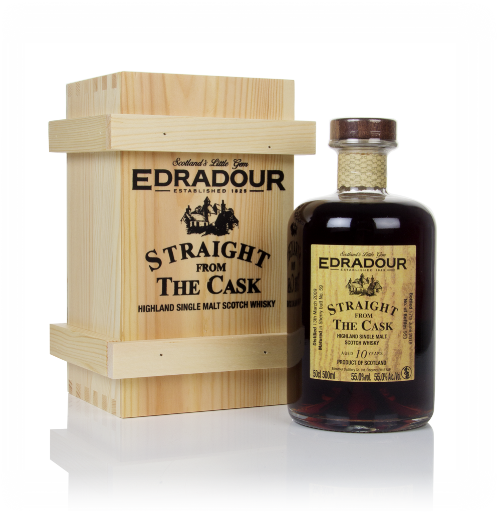 Edradour 10 Year Old 2009 (cask 59) - Straight From The Cask 50cl product image