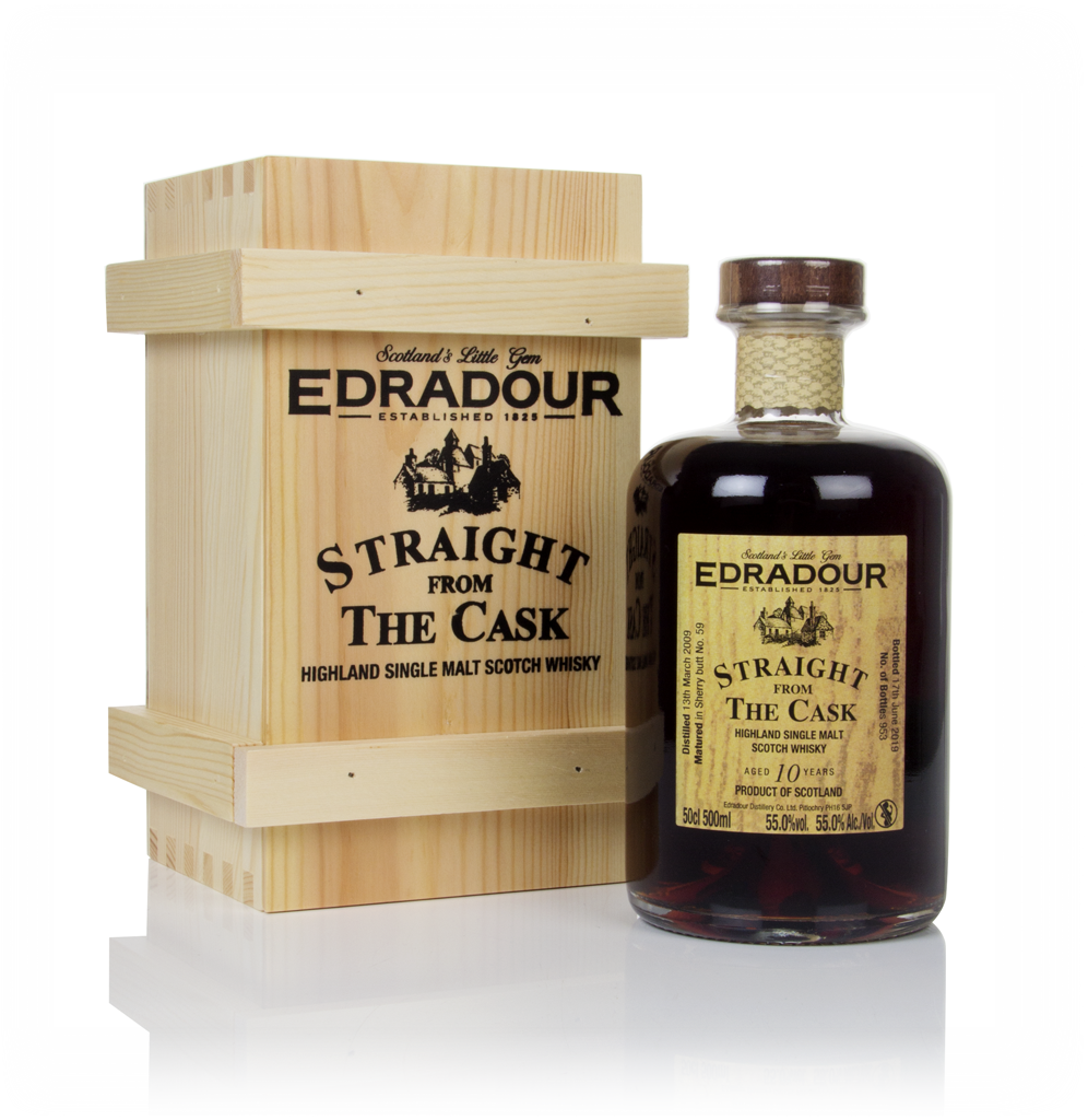 Edradour 10 Year Old 2009 (cask 59) - Straight From The Cask 50cl product image