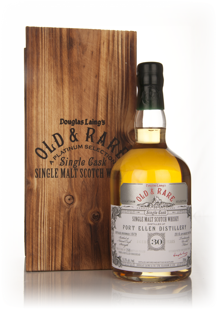 Port Ellen 30 Year Old 1979 - Old and Rare Platinum (Douglas Laing) 70cl product image