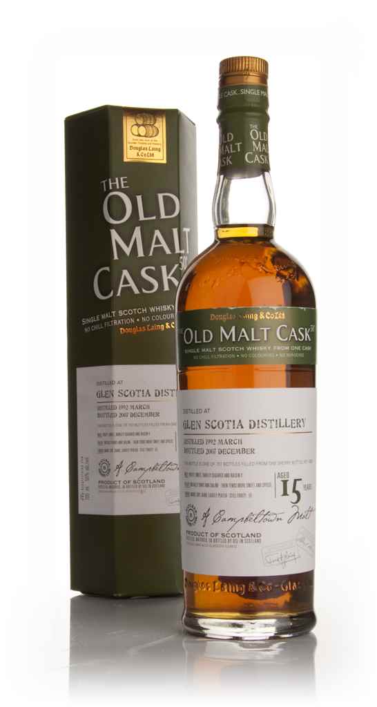 Glen Scotia 15 Year Old 1992 - Old Malt Cask (Douglas Laing) 70cl product image