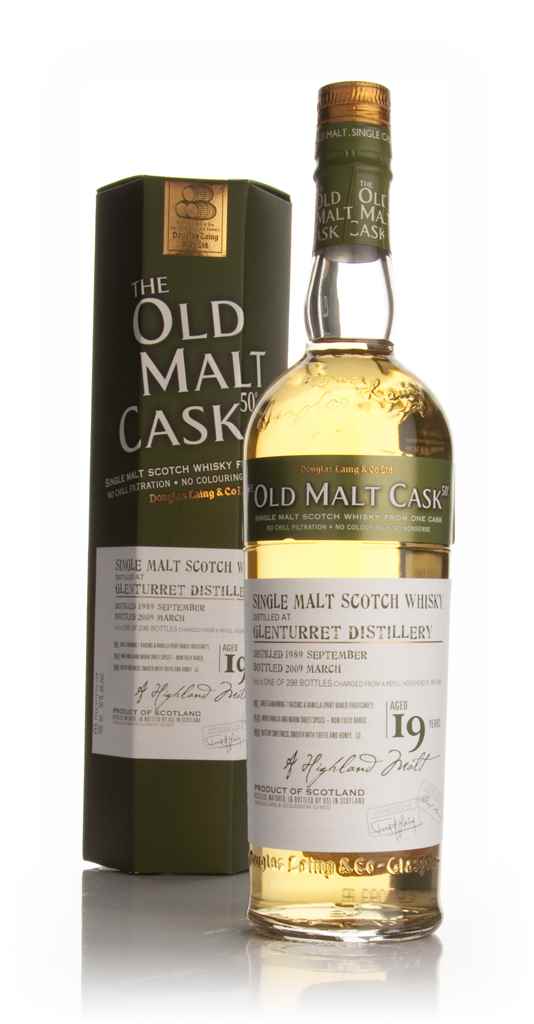 Glenturret 19 Year Old 1989 - Old Malt Cask (Douglas Laing) 70cl product image