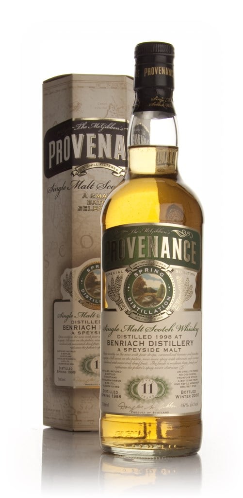 Benriach 11 Year Old 1998 - Provenance (Douglas Laing) 70cl product image