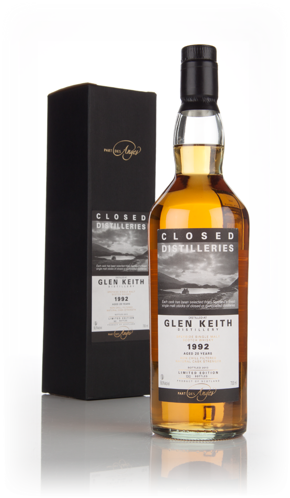 Glen Keith 20 Year Old 1992 - Closed Distilleries (Part Des Anges) 70cl product image