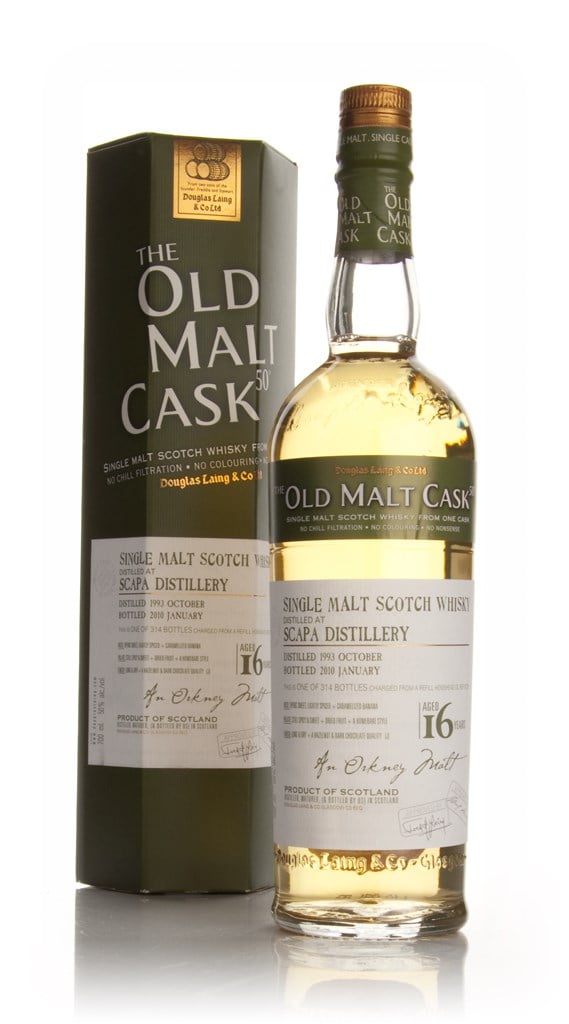 Scapa 16 Year Old 1993 - Old Malt Cask (Douglas Laing) 70cl product image