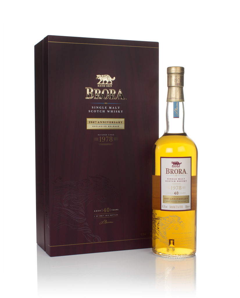 Brora 40 Year Old 1978 - 200th Anniversary Release 70cl product image