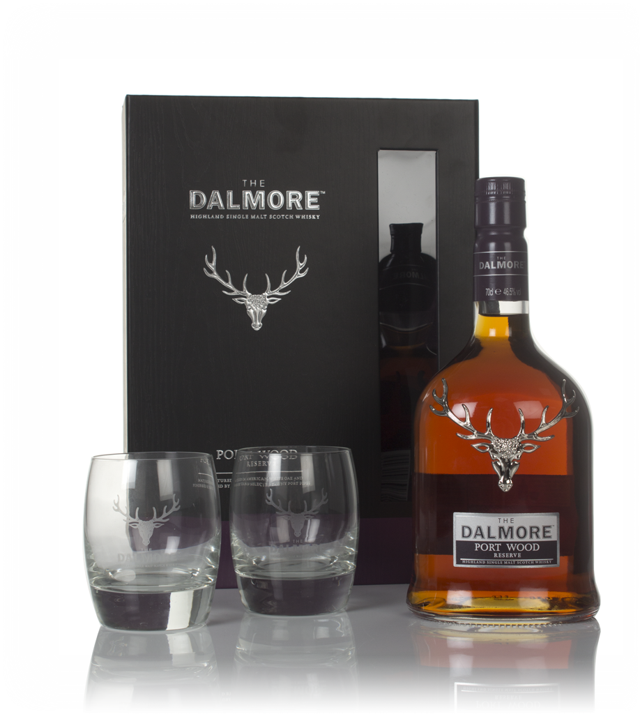Dalmore Port Wood Reserve Gift Pack with 2x Glasses 70cl product image