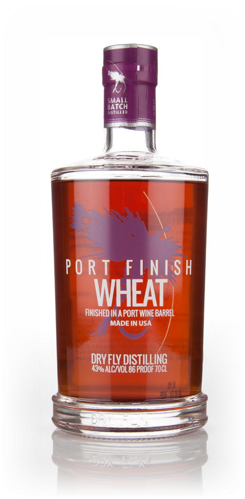 Dry Fly Wheat Whiskey - Fortified Huckleberry Wine Cask Finish 70cl product image