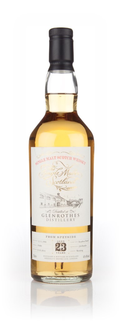 Glenrothes 23 Year Old 1990 (cask 35484) - Single Malts of Scotland (Speciality Drinks) 70cl product image