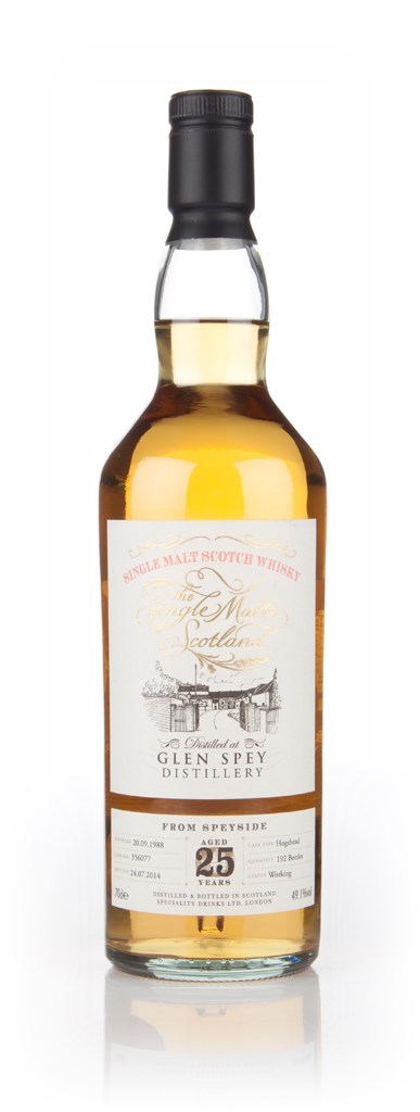 Glen Spey 25 Year Old 1988 (cask 356077) - Single Malts of Scotland (Speciality Drinks) 70cl product image
