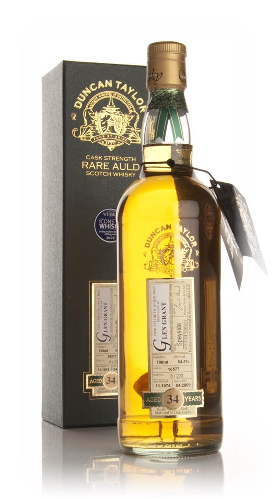 Glen Grant 34 Year Old 1974 - Rare Auld (Duncan Taylor) 70cl product image