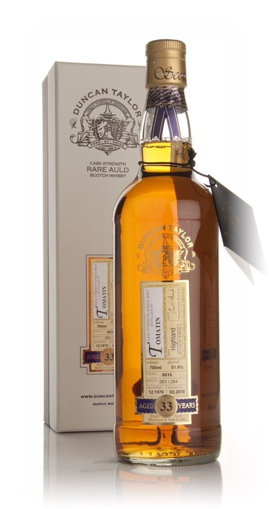 Tomatin 33 Year Old 1976 - Rare Auld (Duncan Taylor) 70cl product image
