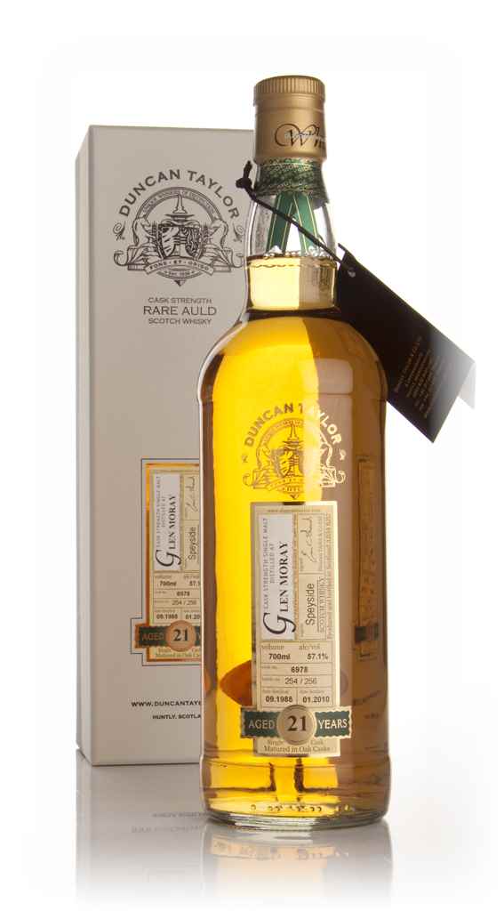 Glen Moray 21 Year Old 1988 - Rare Auld (Duncan Taylor) 70cl product image