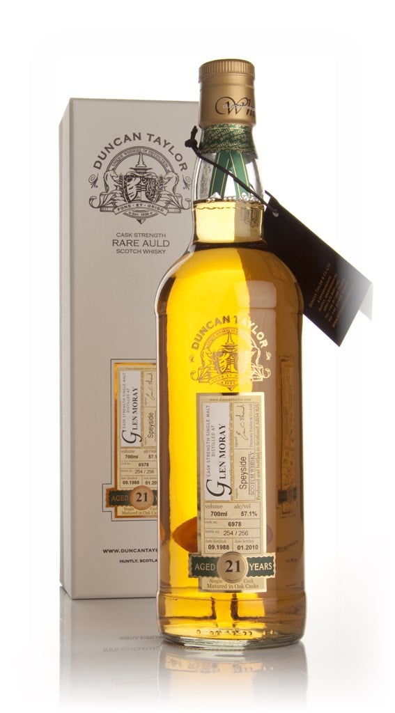 Glen Moray 21 Year Old 1988 - Rare Auld (Duncan Taylor) 70cl product image