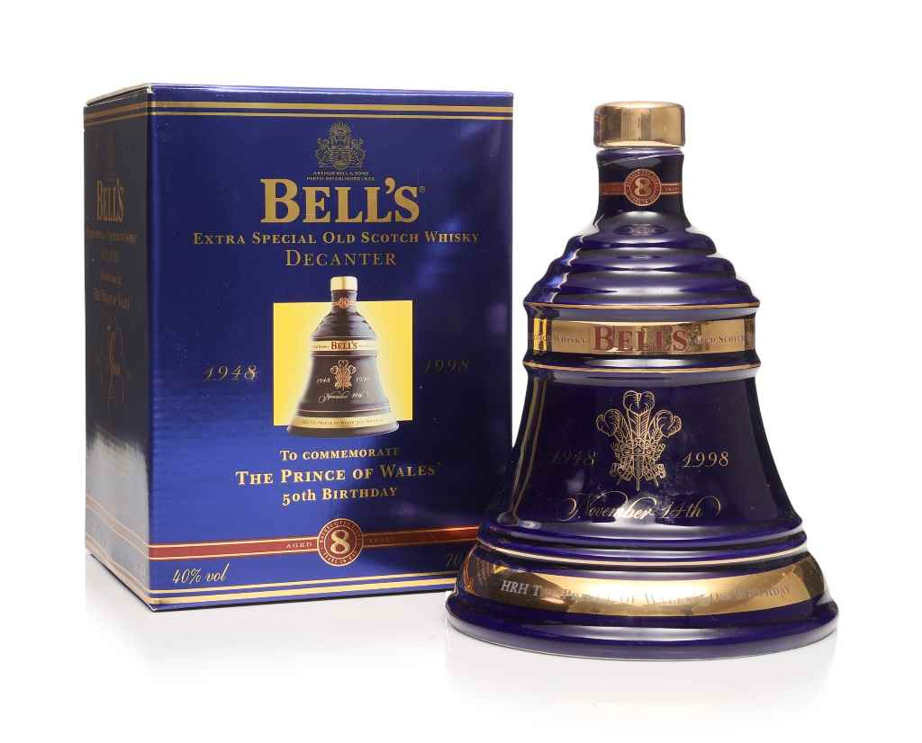 Bell's Prince Of Wales 50th Birthday Decanter - 1998 70cl product image
