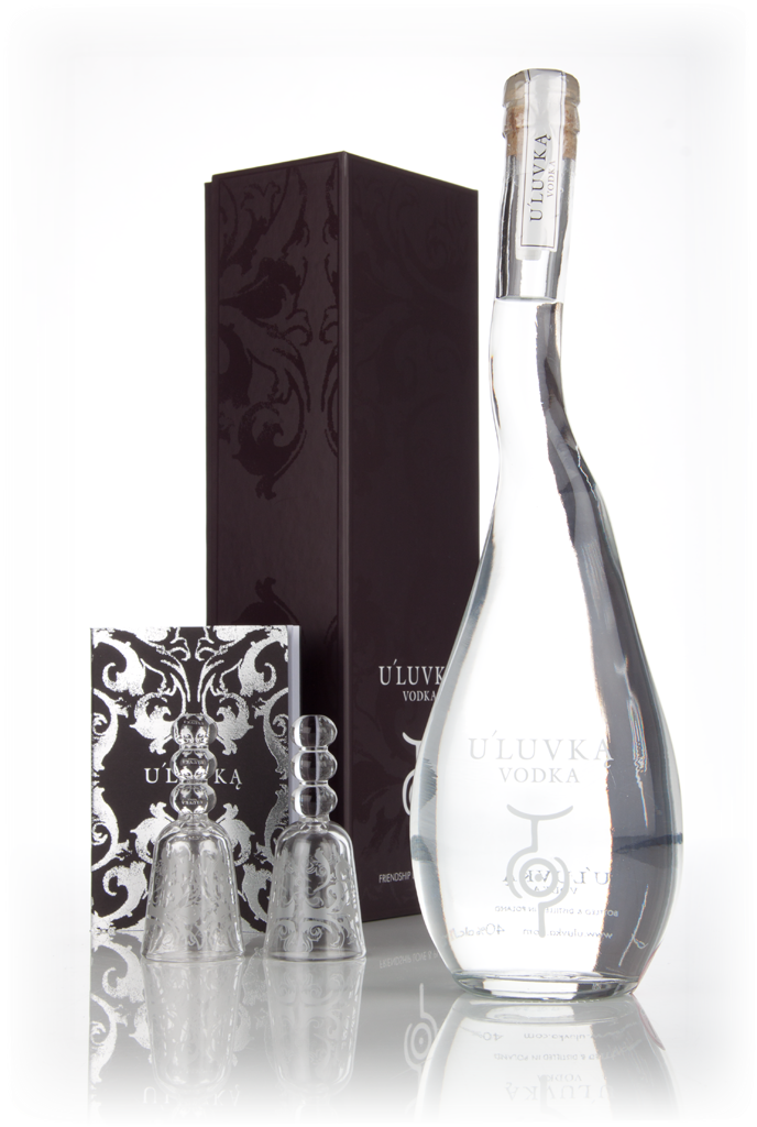 U'Luvka Gift Pack with 2x Glasses 70cl product image