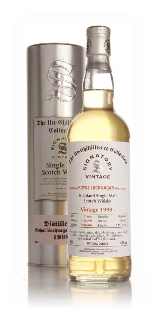 Royal Lochnagar 11 Year Old 1998 - Un-Chillfiltered (Signatory) 70cl product image