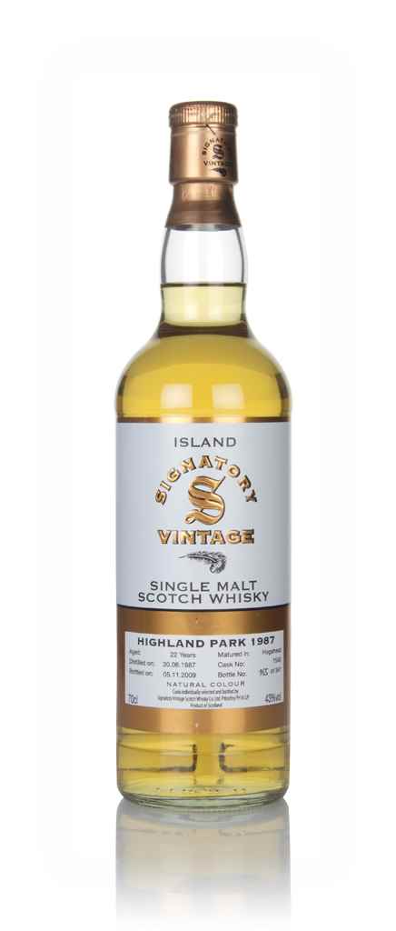 Highland Park 22 Year Old 1987 (Signatory) 70cl product image